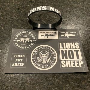 Lions Not Sheep Valentine 🦁💘💌